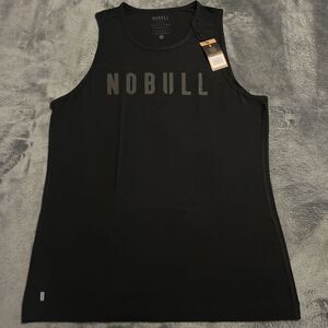 Medium NOBULL Men's TANK Black
